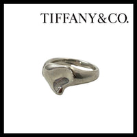 Tiffany Ring M Tiffany&Co. Elsa Peretti/ Sv925 Silver/ 4.4G 8 (64830St4)