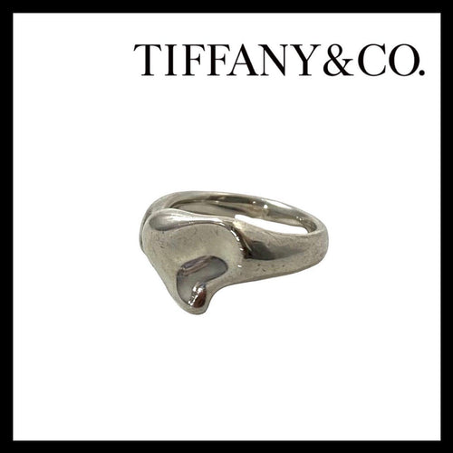 Tiffany Ring M Tiffany&Co. Elsa Peretti/ Sv925 Silver/ 4.4G 8 (64830St4)