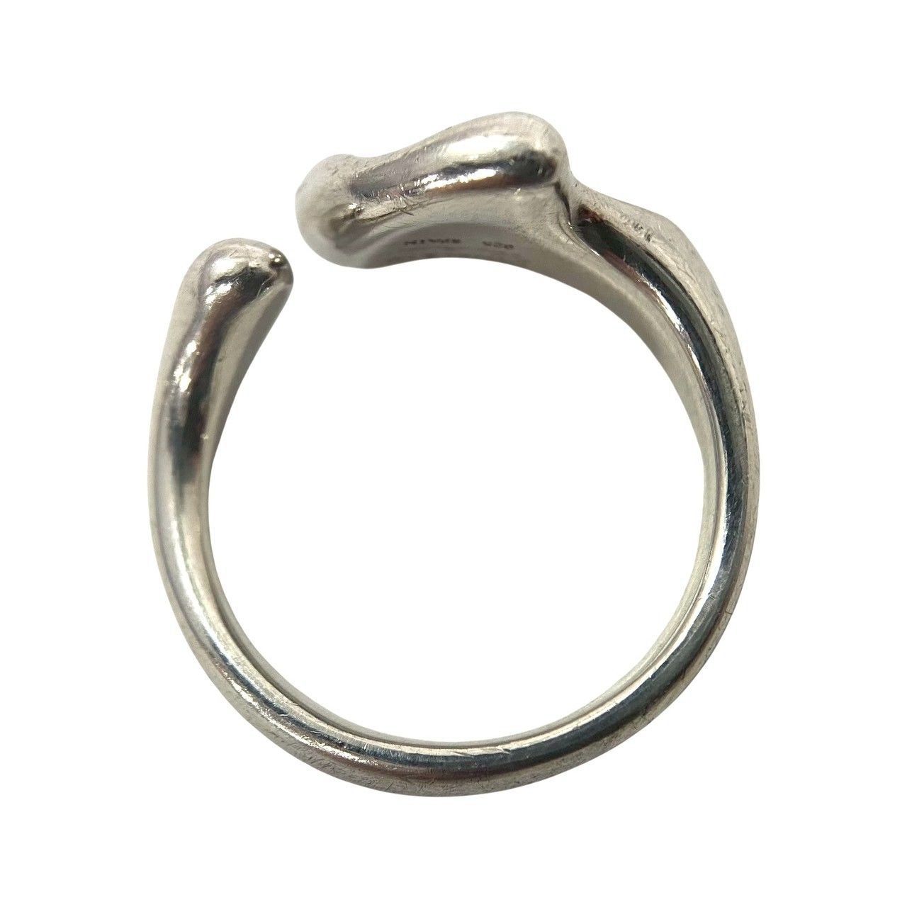 Tiffany Ring M Tiffany&Co. Elsa Peretti/ Sv925 Silver/ 4.4G 8 (64830St4)