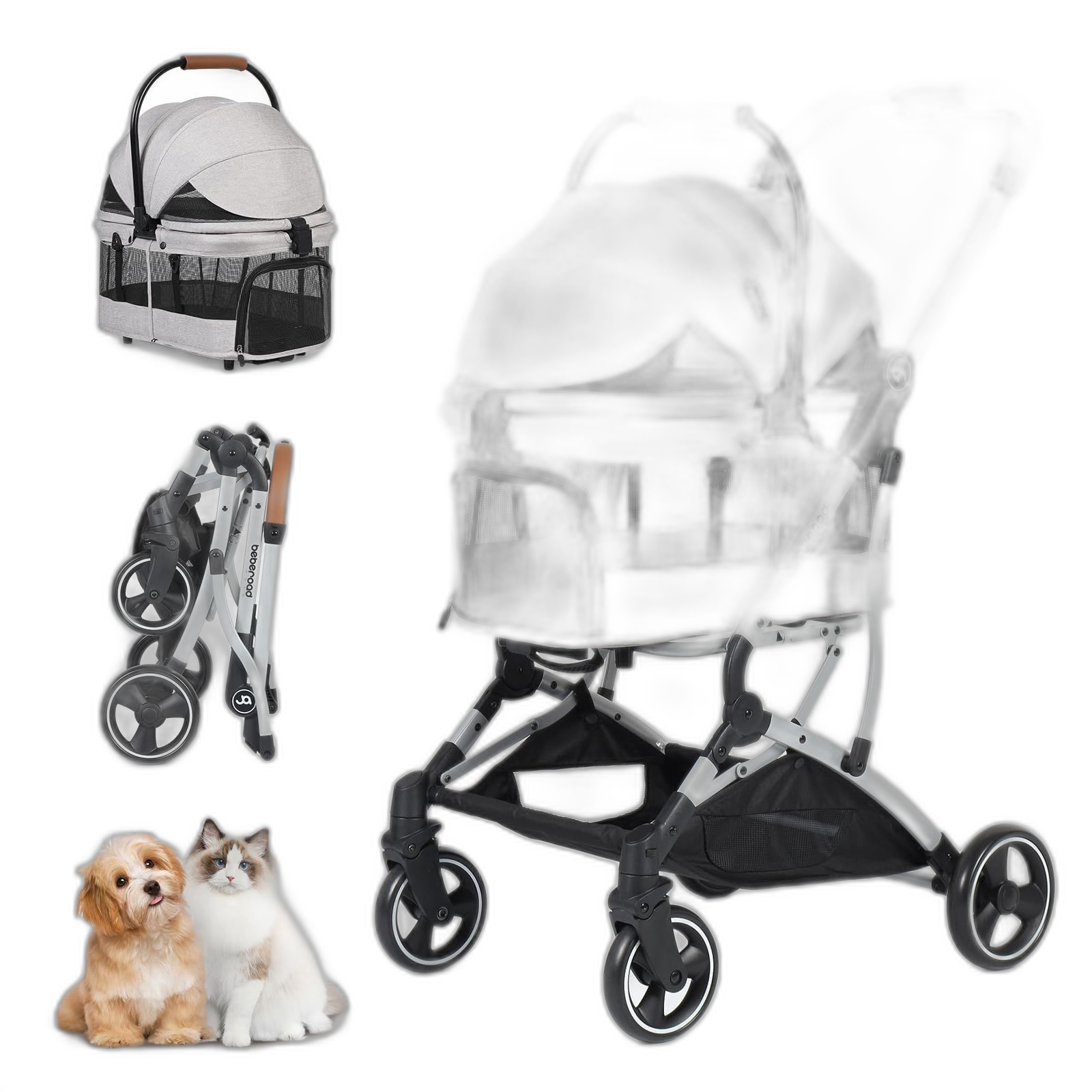 Carry Bag Sling Beberoad Pets T3 4 360