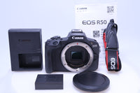 Canon Mirrorless Interchangeable Lips 8,000 Eos R50 (Black)(