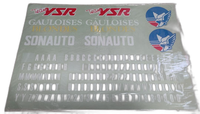 Yamaha Motor Sticker Decal Team Ysr