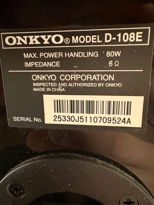 Onkyo Speaker D-108E