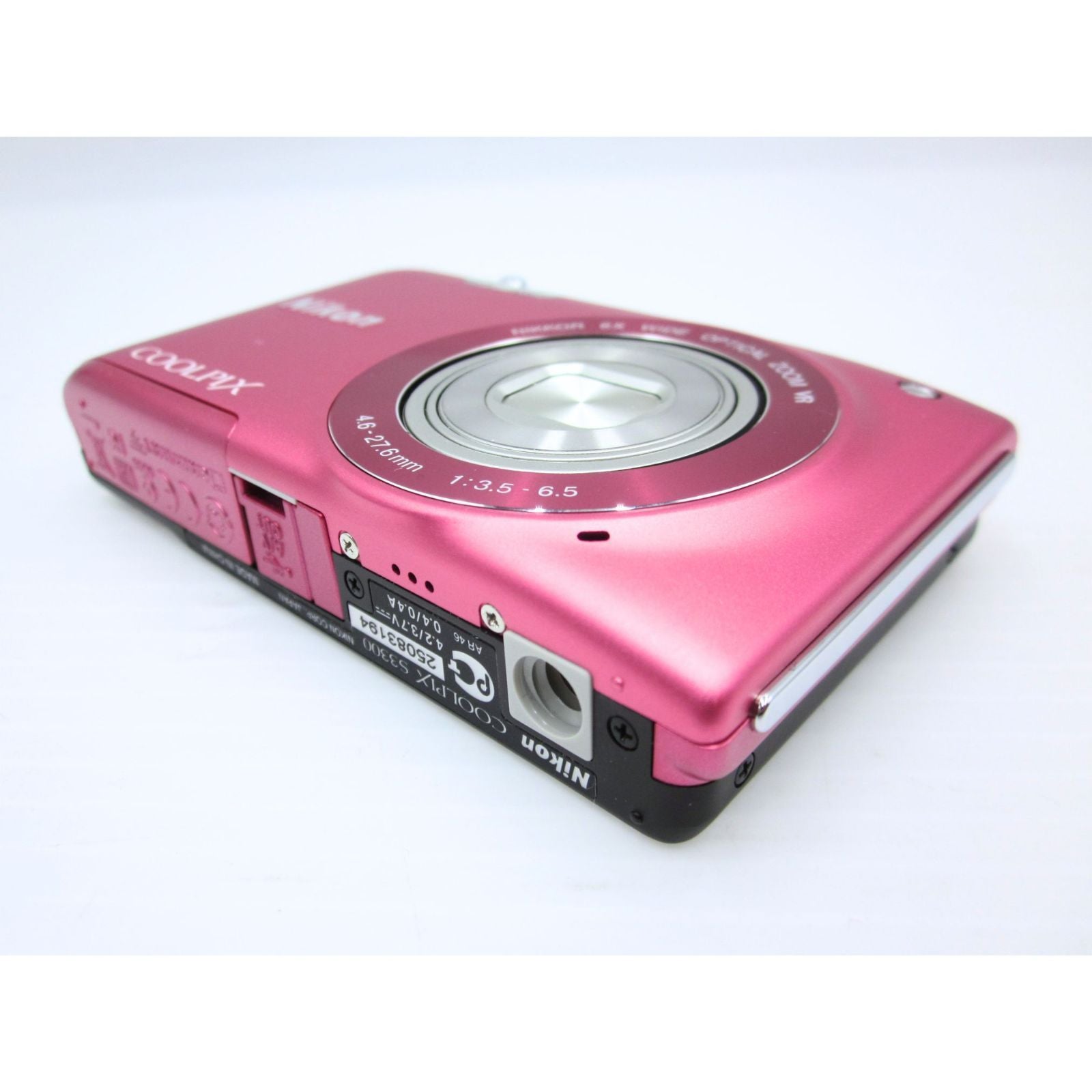 Nikon Compact Digital Camera Coolpix S3300 S3300Pk Sd
