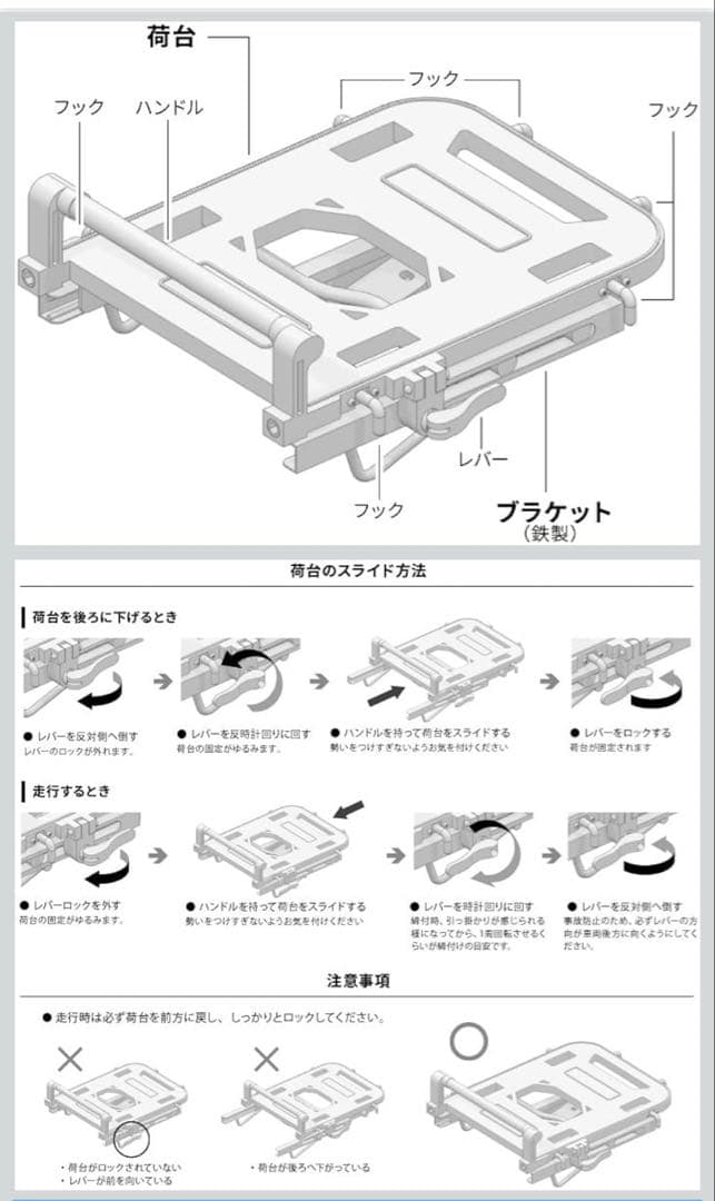 Carriers Grab Bars R-Space X Max