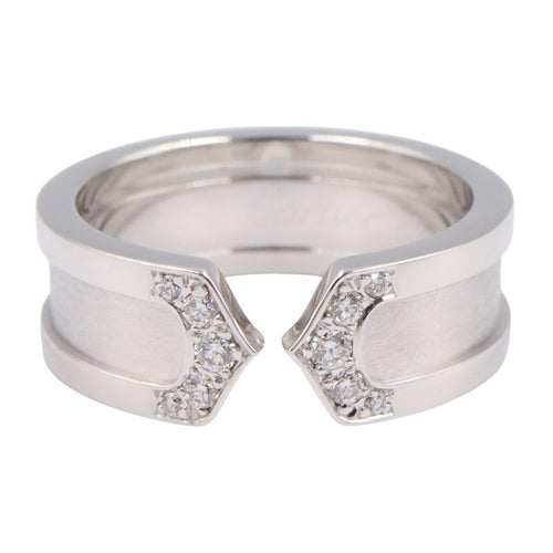 Cartier Ring C2 K18Wg Used A