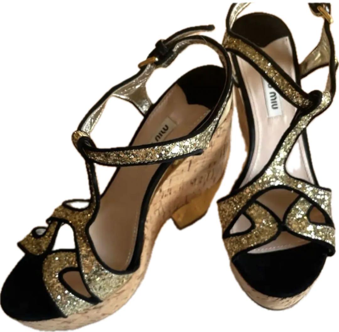 Miu Sandals Miumiu 37 1/2