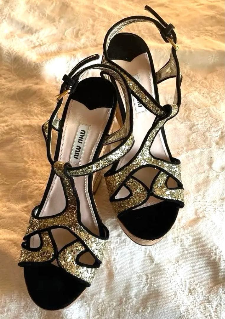 Miu Sandals Miumiu 37 1/2