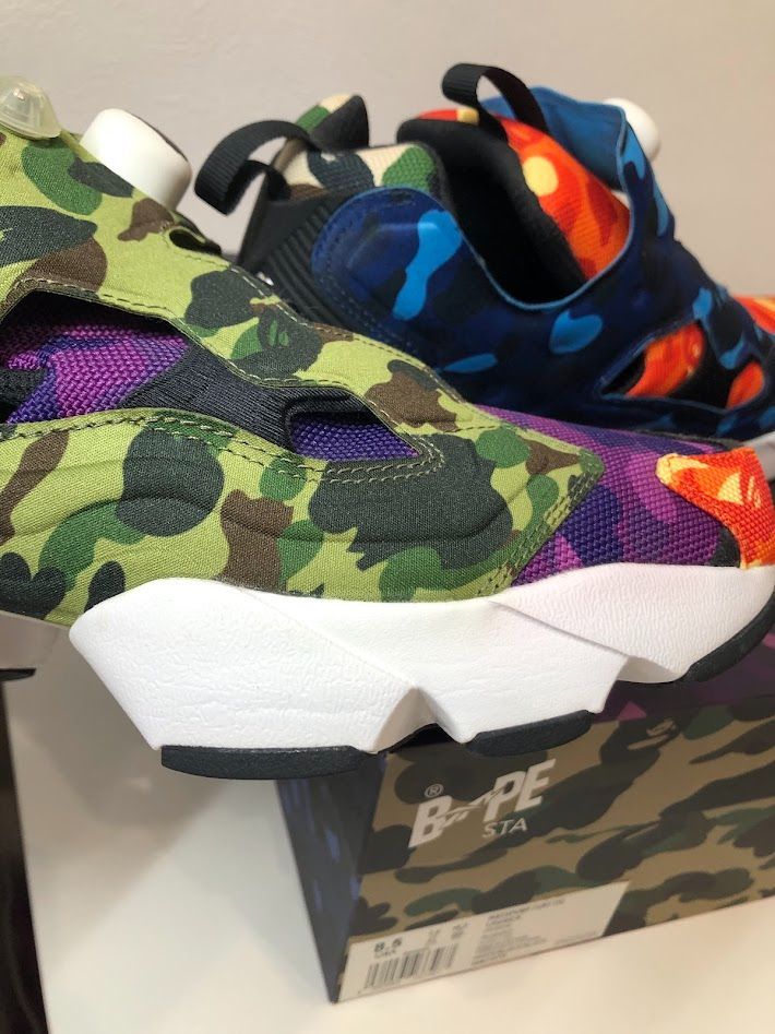 Reebok Sneakers A Bathing Ape Instapump Fury Og