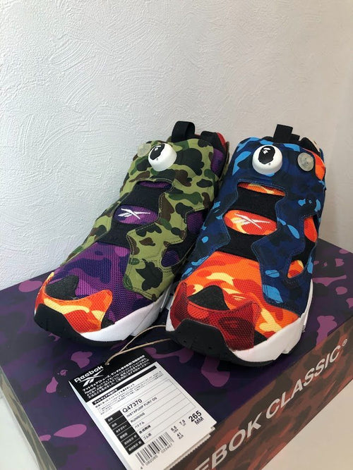Reebok Sneakers A Bathing Ape Instapump Fury Og