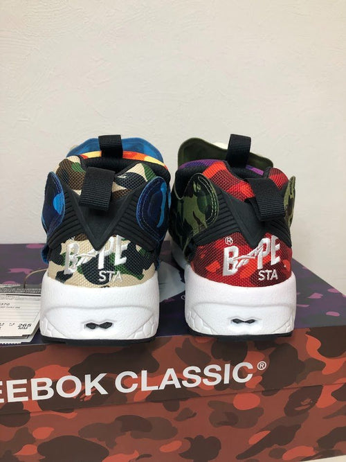 Reebok Sneakers A Bathing Ape Instapump Fury Og