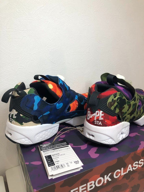 Reebok Sneakers A Bathing Ape Instapump Fury Og