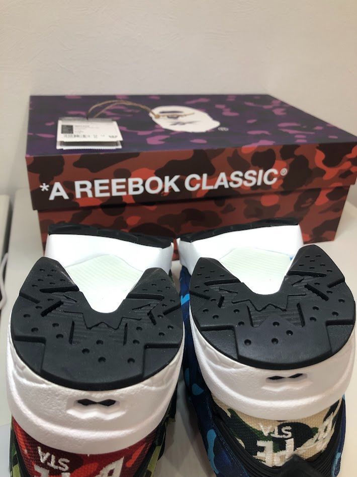 Reebok Sneakers A Bathing Ape Instapump Fury Og