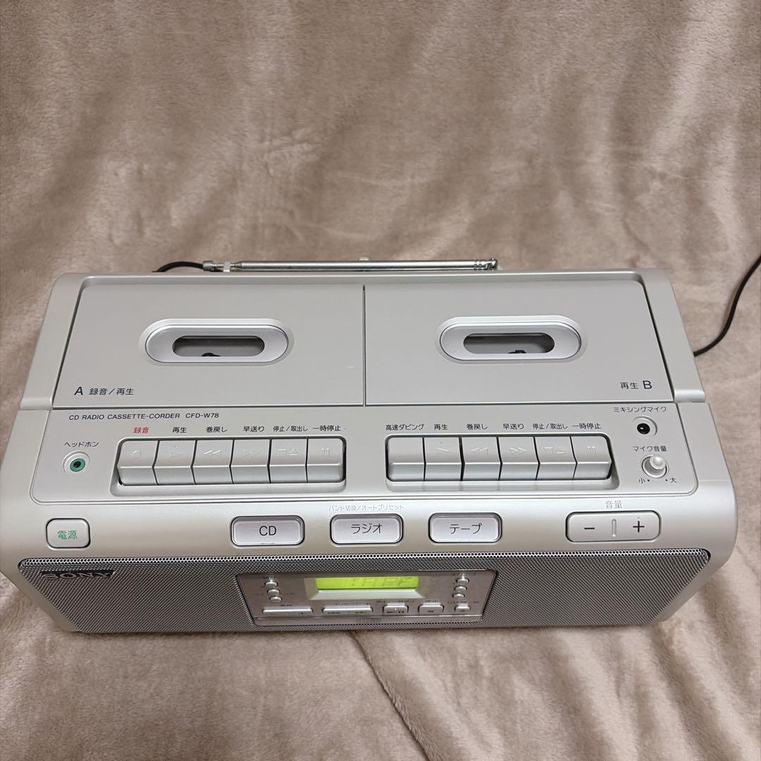 Sony Radios Radio Cassette Players Cd Cfd-W78