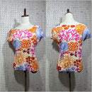 Pleats Please Short-Sleeve Issey Miyake Size3