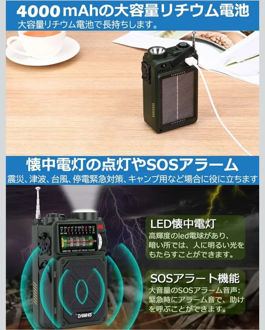 Radios Radio Cassette Players Zhiwhis Zws-702 Fm/Am/Sw