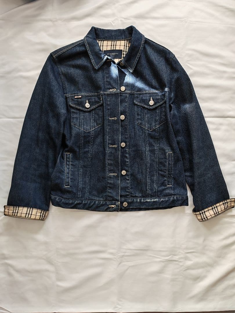 Burberry G Jean Denim Jacket/Coverall Uk 10