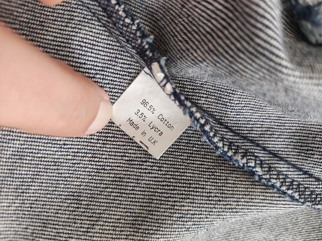 Burberry G Jean Denim Jacket/Coverall Uk 10