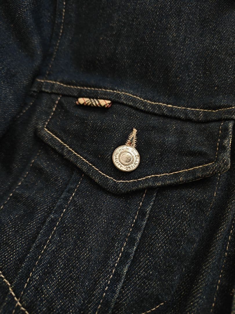 Burberry G Jean Denim Jacket/Coverall Uk 10