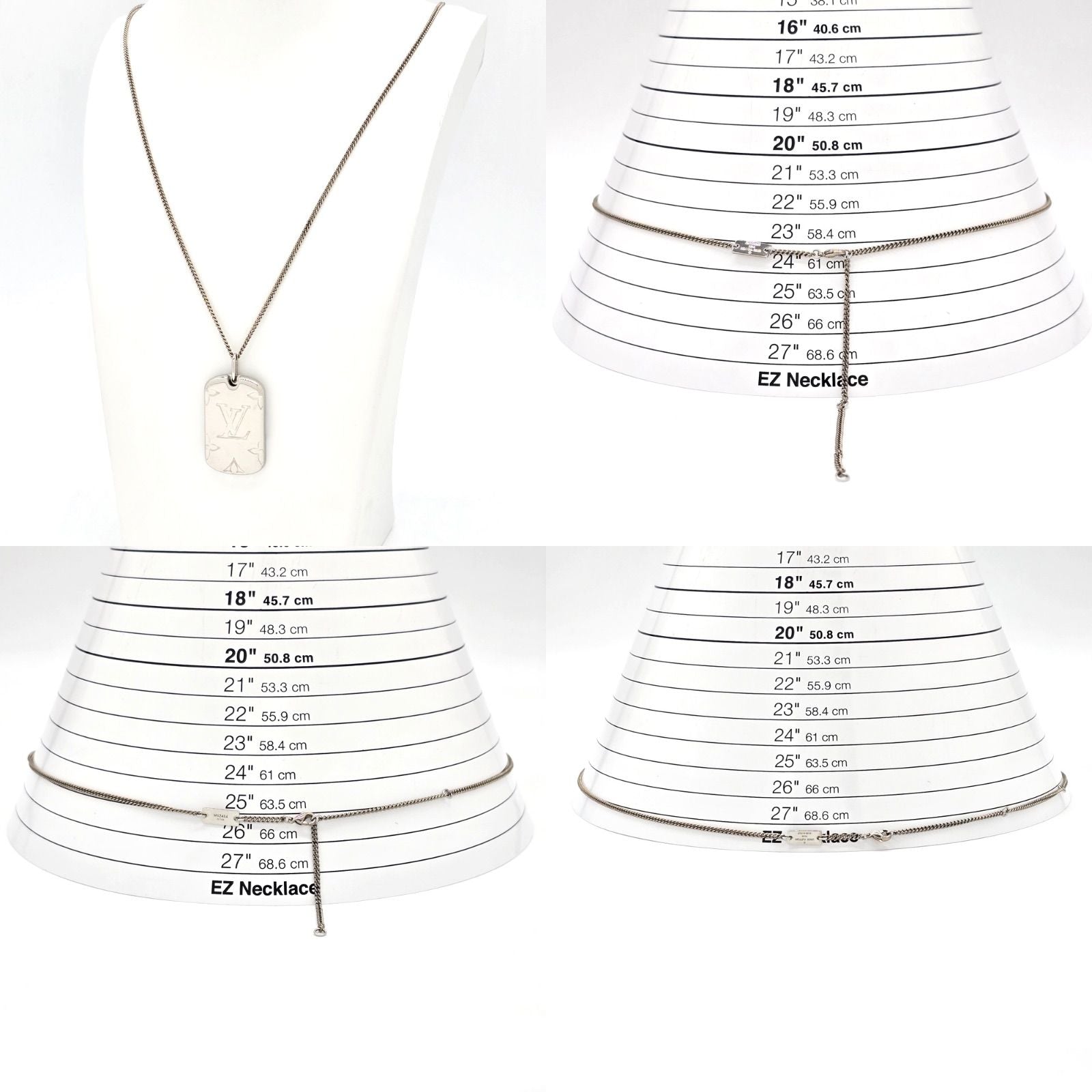 Louis Vuitton Necklace M62484 Lv 70.5