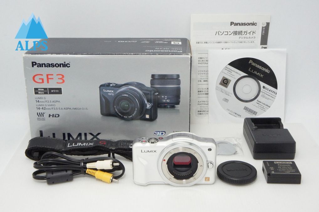 Panasonic Mirrorless Interchangeable Lips Lumix Dmc-Gf3 260410F