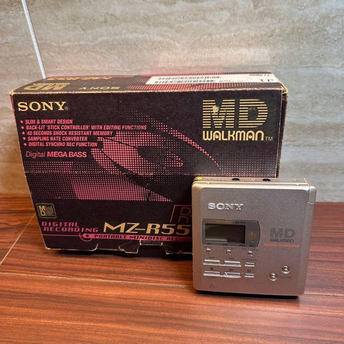 Sony Portable Md Player Mz-R55 5527