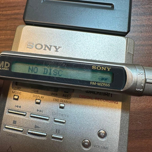 Sony Portable Md Player Mz-R55 5527