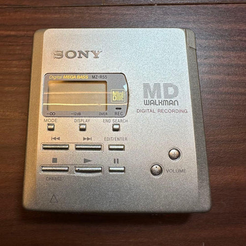 Sony Portable Md Player Mz-R55 5527
