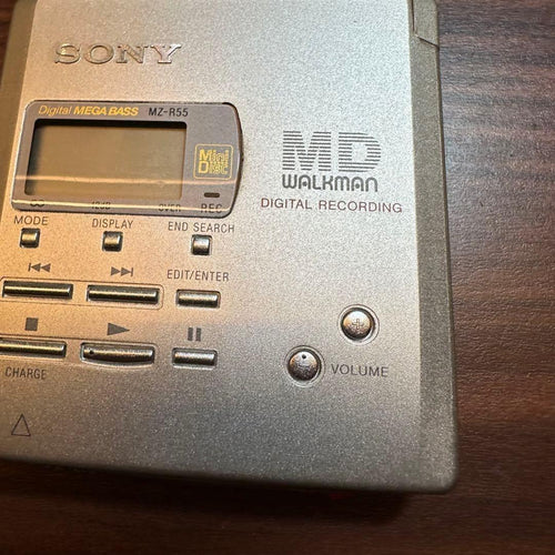 Sony Portable Md Player Mz-R55 5527
