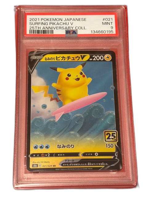 Pokemon Card Game 25 Rr 021/028 Psa9