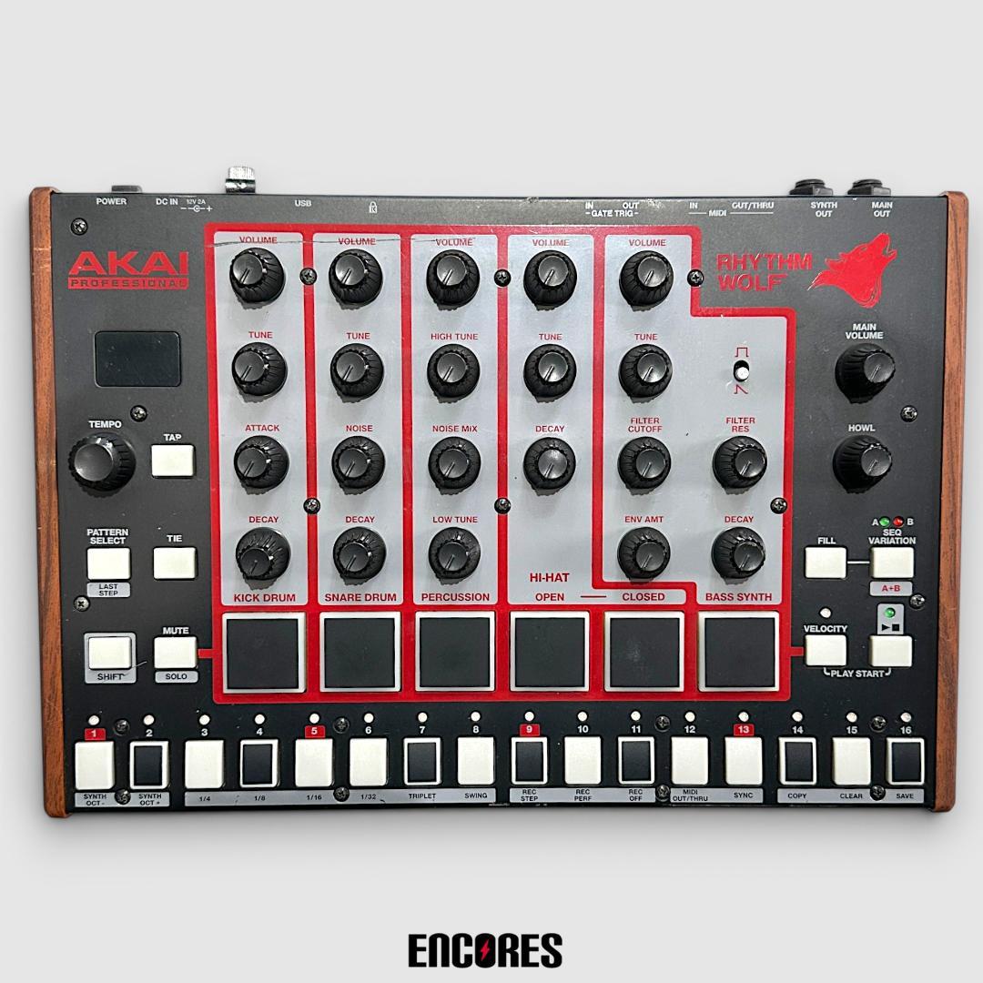 Akai Professional Rhythm Machines Wolf
