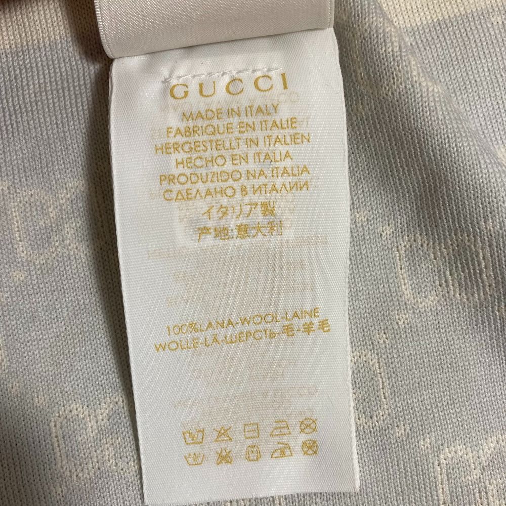 Gucci Stall Shawl Gg 256310 Used