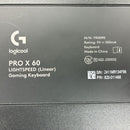 Keyboard Body Logicool Yr0090 Pro X 60 Lightspeed W11151131