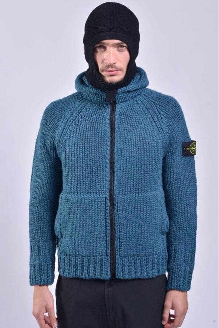 Stone Island Knitted Tops Sweaters Hooded Cardigan Knitwear