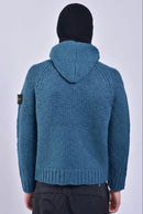 Stone Island Knitted Tops Sweaters Hooded Cardigan Knitwear