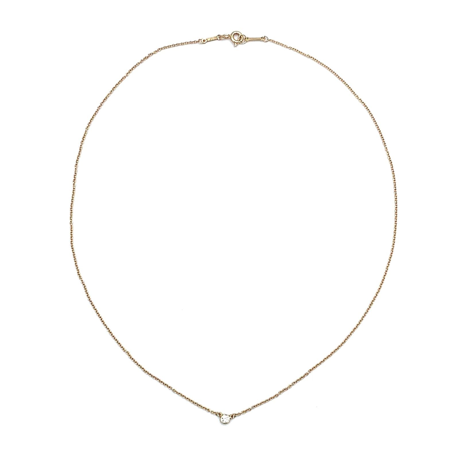 Tiffany Necklace Co. Au750