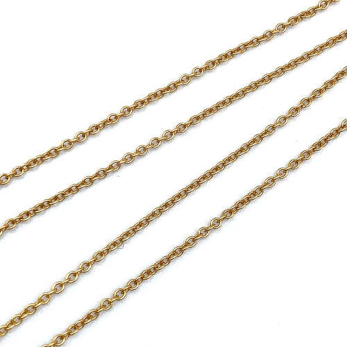 Tiffany Necklace Co. Au750