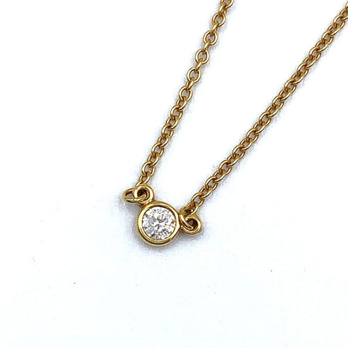 Tiffany Necklace Co. Au750