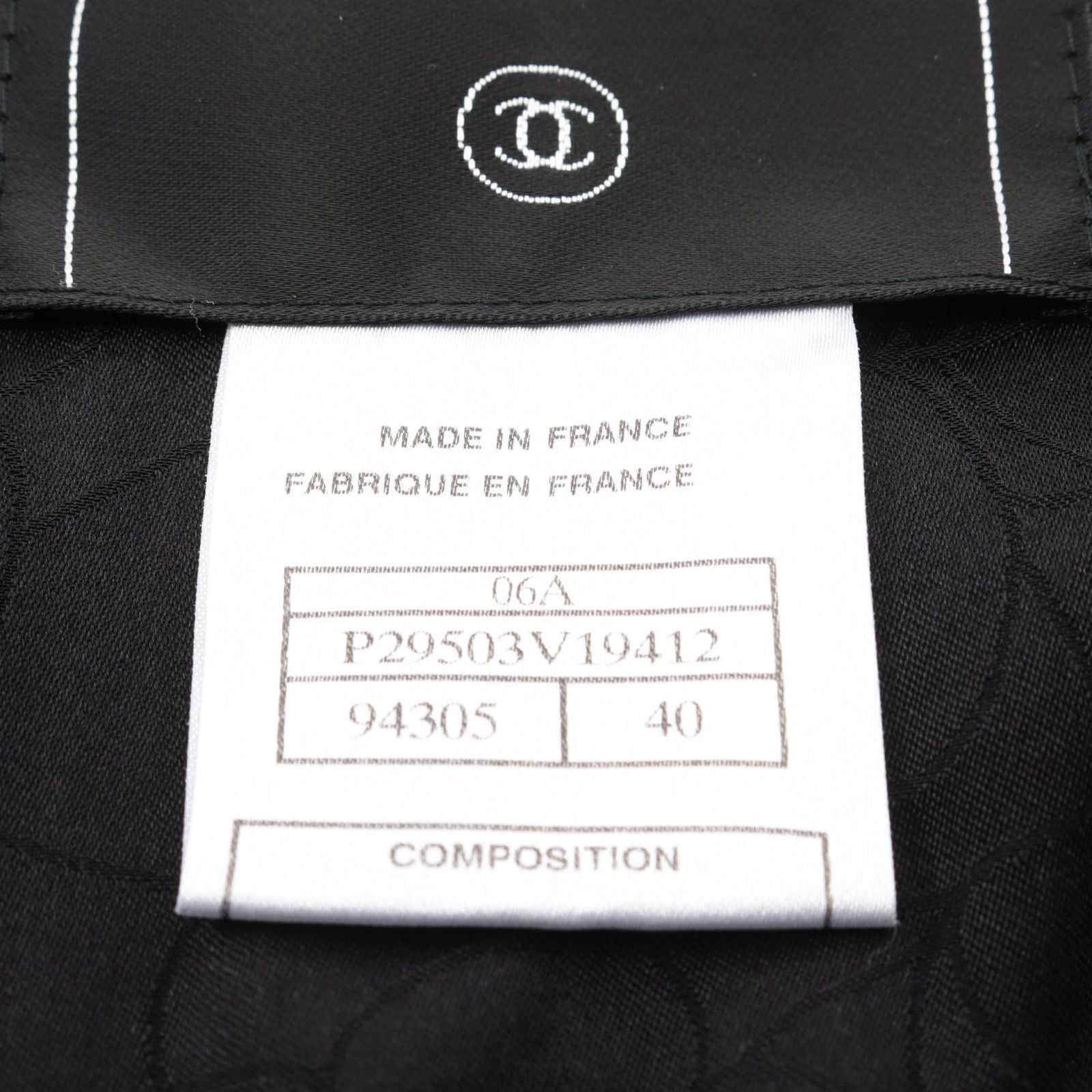 Chanel Tailored Jacket P29503V19412 Used B