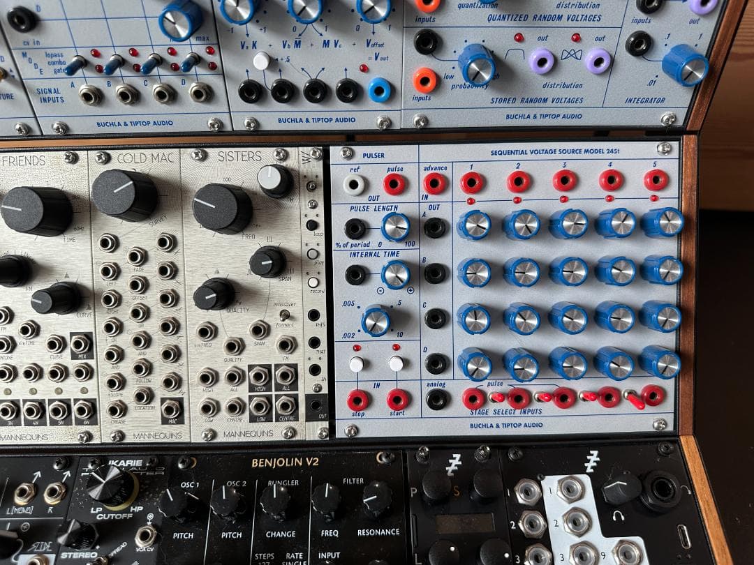 Modular Synthesizers Make Noise Mannequins Buchla