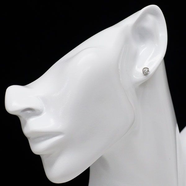 Cartier Earrings (For Both Ears) K18Wg Sm
