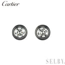 Cartier Earrings (For Both Ears) K18Wg Sm