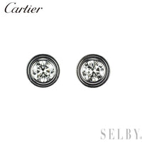 Cartier Earrings (For Both Ears) K18Wg Sm