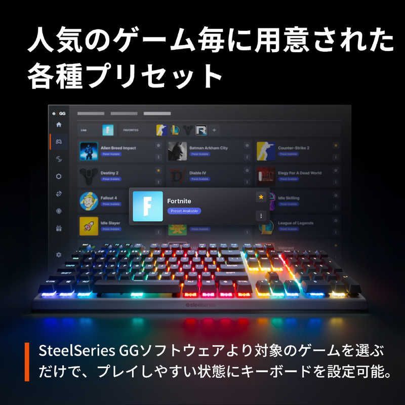 Cuerpo de teclado Steelseries Apex Pro Gen 3( /Usb 64660J
