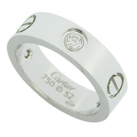 Cartier Ring K18Wg 750 52 12 8.8G 240101856307