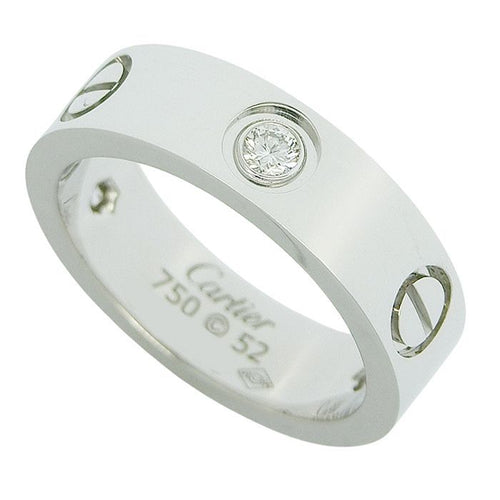 Cartier Ring K18Wg 750 52 12 8.8G 240101856307