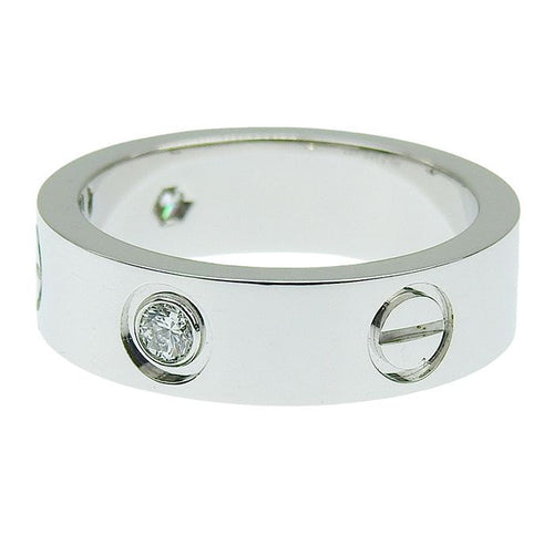 Cartier Ring K18Wg 750 52 12 8.8G 240101856307