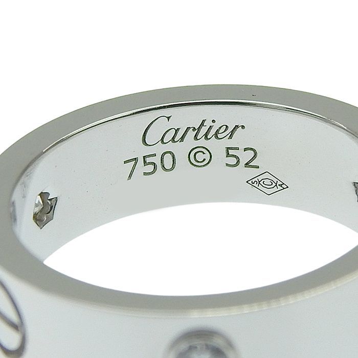 Cartier Ring K18Wg 750 52 12 8.8G 240101856307