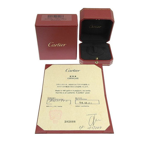 Cartier Ring K18Wg 750 52 12 8.8G 240101856307