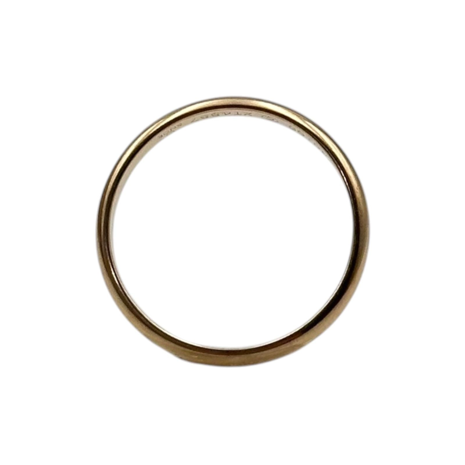 Cartier Ring Band Pink Gold Xt4887 56( 15.5 750(K18) 2.3G